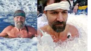 Longest Time Spent in Direct Contact with Ice Wim Hof